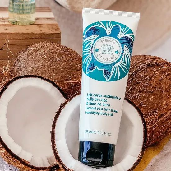 Coconut oil & tiaré flower beautifying body milk - Bernard Cassière