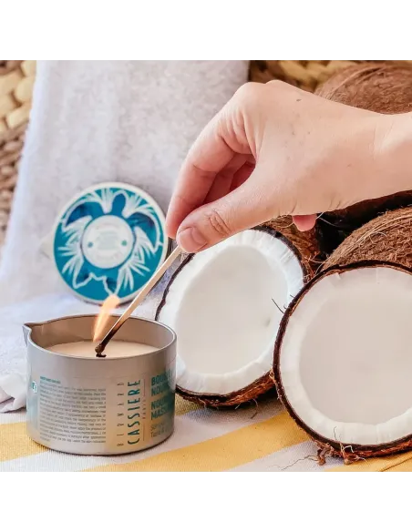 bougie à faire fondre pour massage