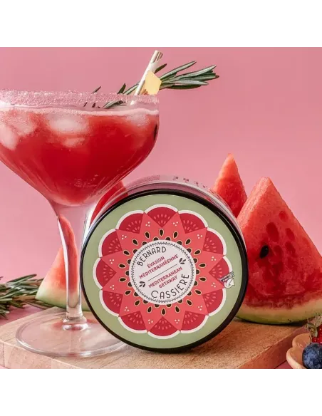 Watermelon-scented body peeling