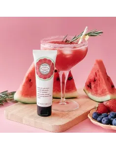 Watermelon-scented moisturizing hands and feet cream
