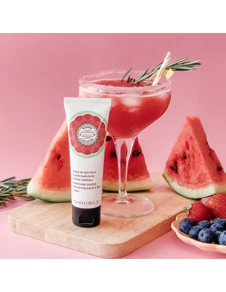 Crème de soin mains et pieds hydratante senteur Pastèque