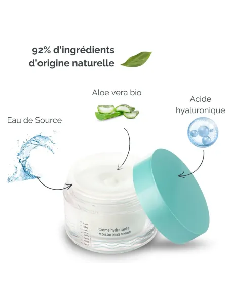 Crème hydratante à l'eau se Source des Jardins