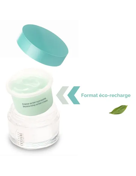 Crème sorbet hydratante à l'eau se Source des Jardins