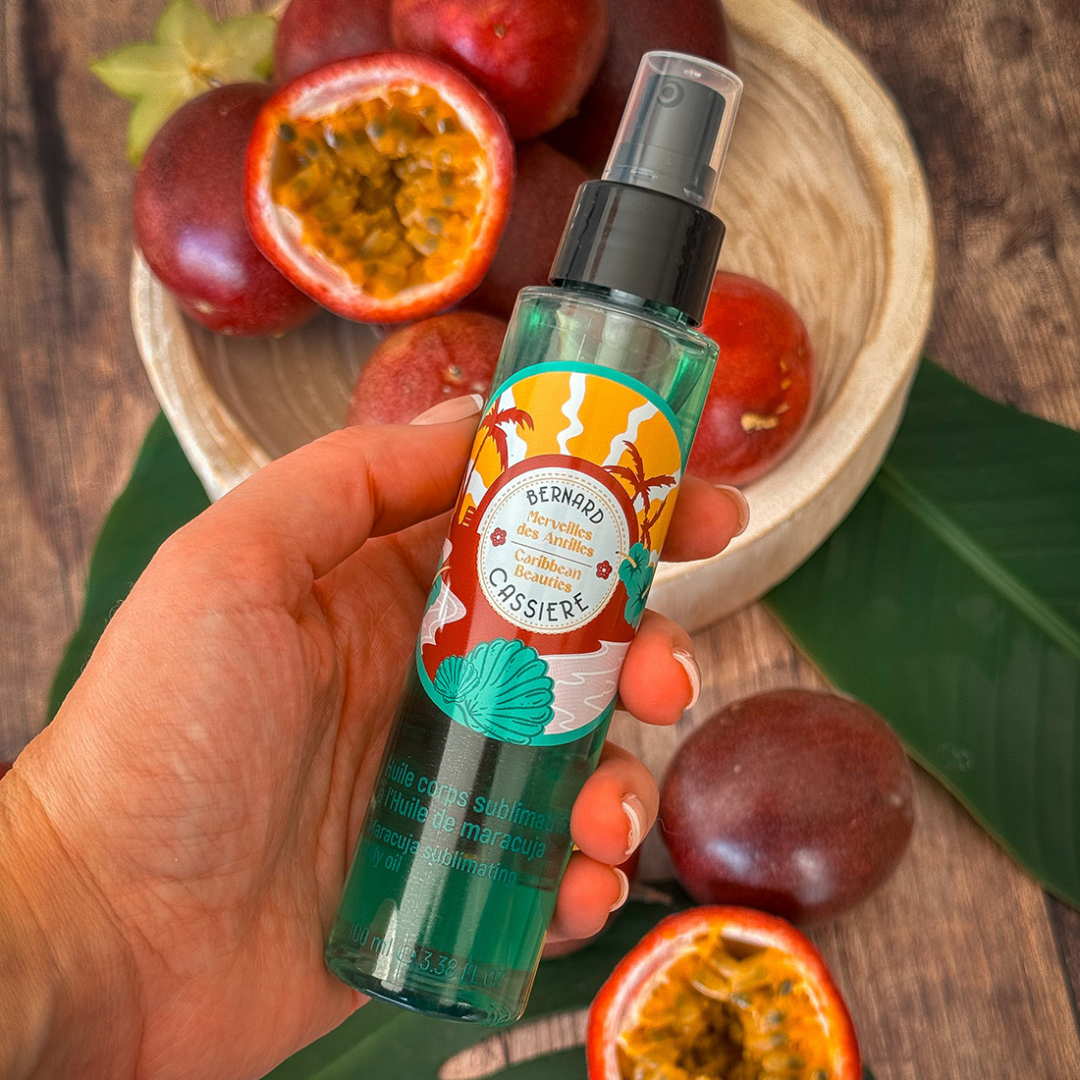 Sublimating body oil