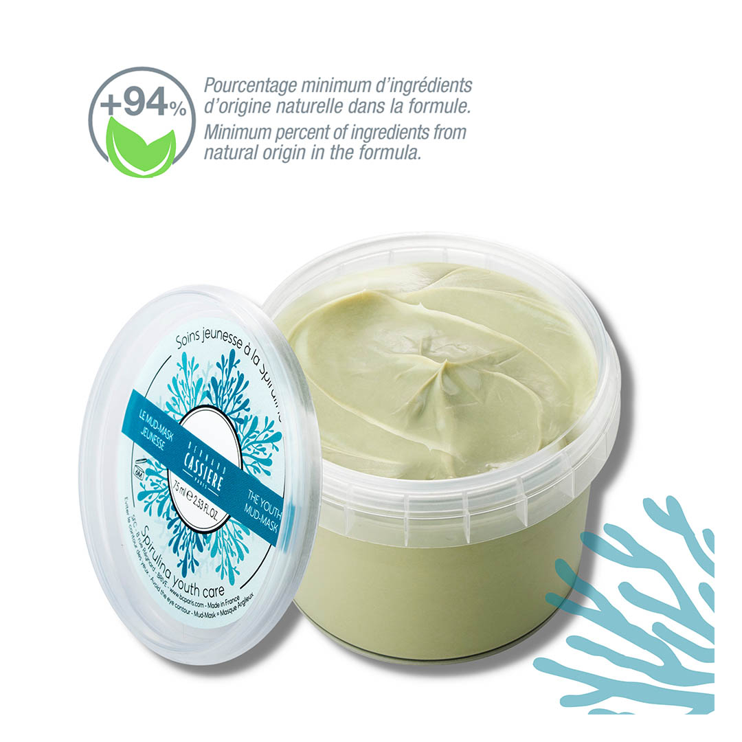 masque visage spiruline