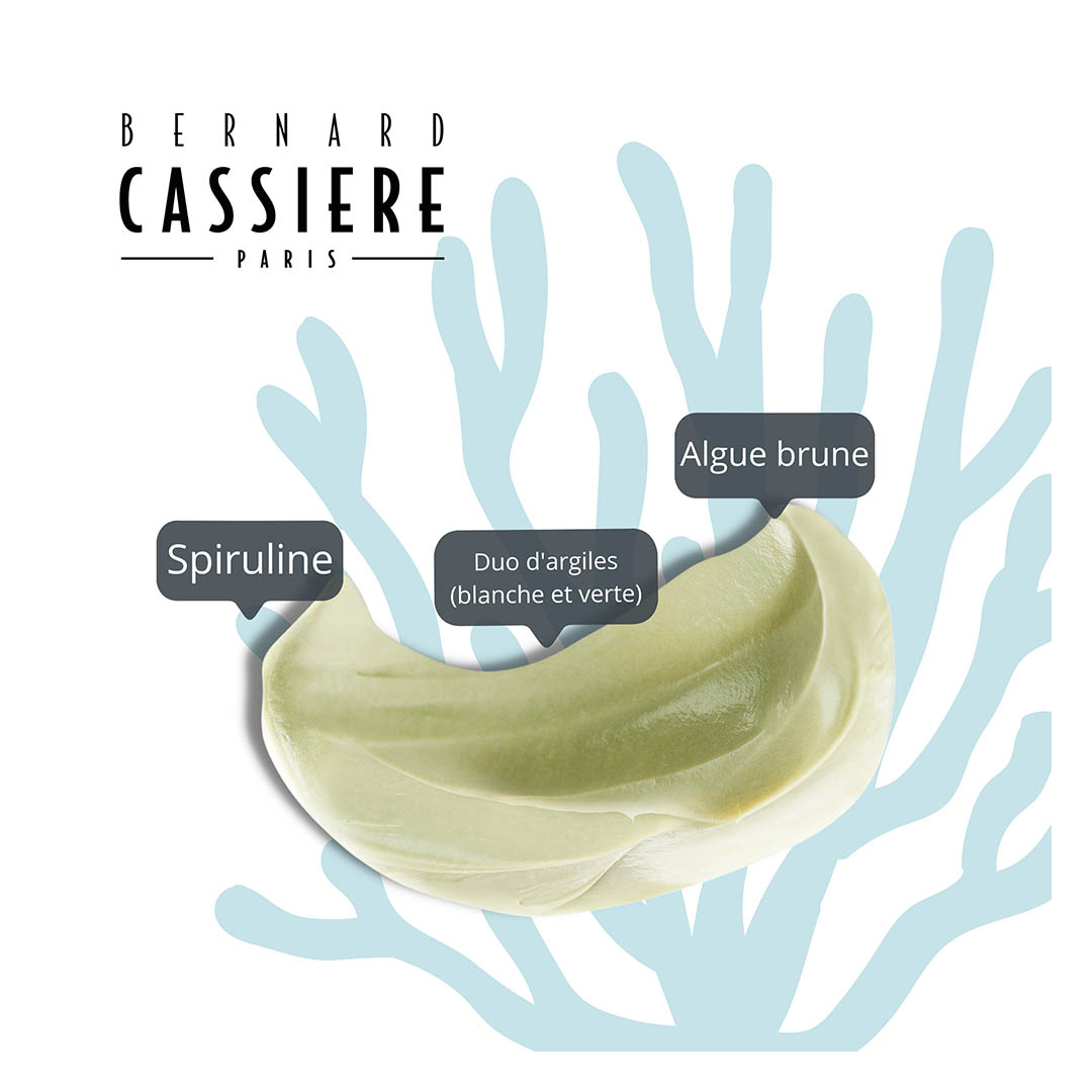 masque visage algue et spiruline