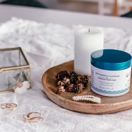 Spirulina firming body cream