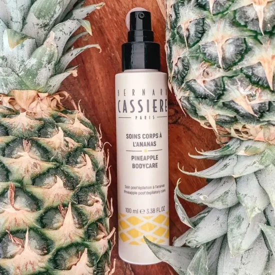 Pineapple post'depilatory care