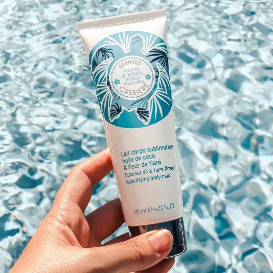 Coconut oil & tiaré flower beautifying body milk - Bernard Cassière