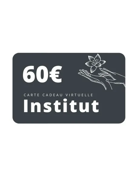 Carte cadeau institut 60e