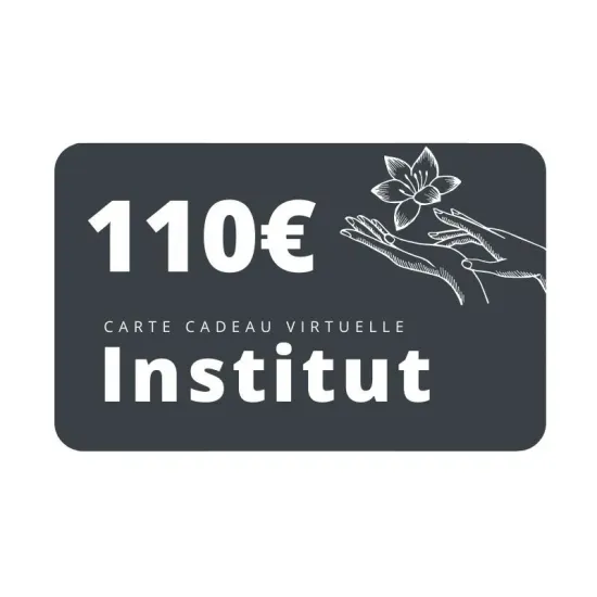 Carte cadeau institut 110e